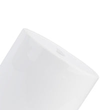 Load image into Gallery viewer, Cylinder Glazed White Ceramic Planter