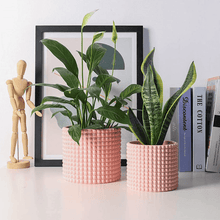 Load image into Gallery viewer, Hobnail Ceramic Planter