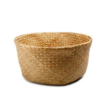 Load image into Gallery viewer, Brown Seagrass Planter Basket
